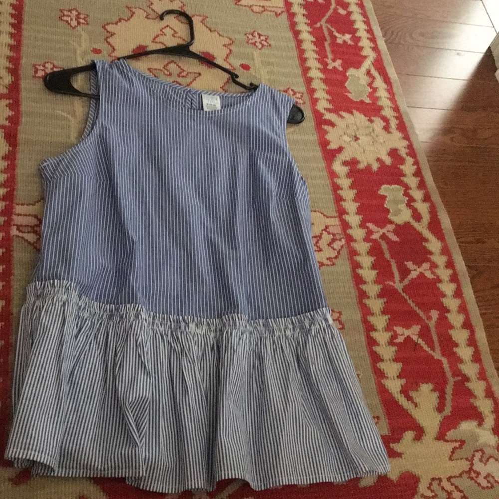 Striped Peplum Top